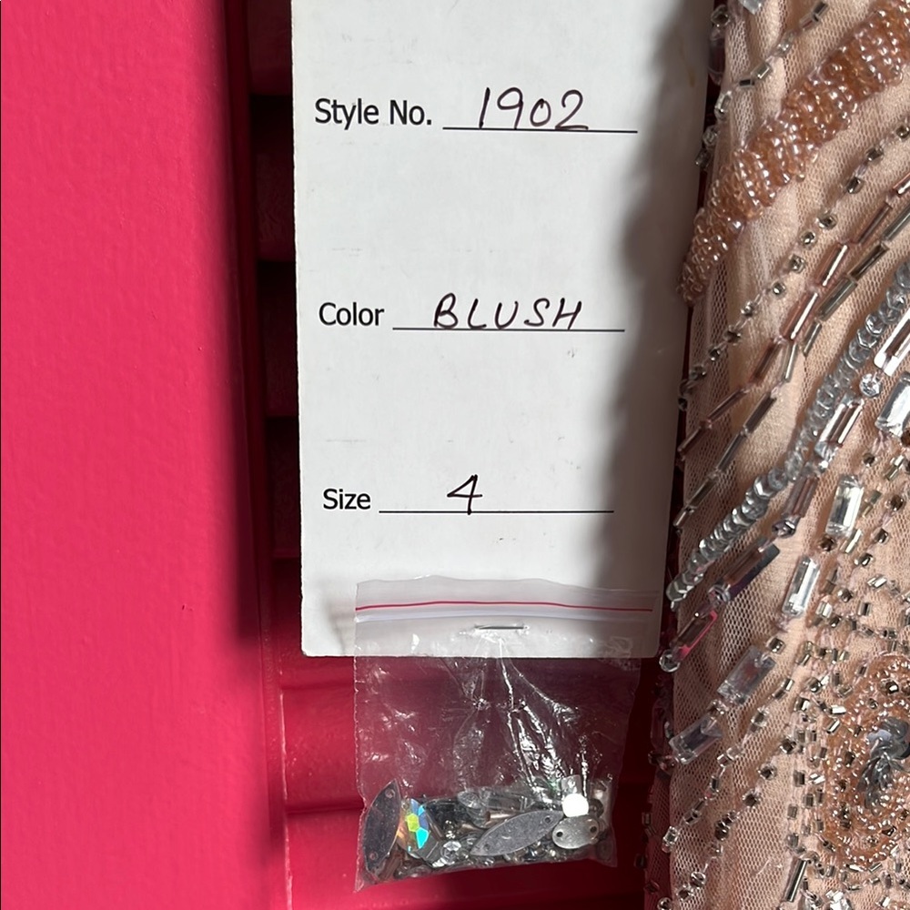 NWT Primavera Couture Gold and Silver Embellished Dress - Picture 17 of 17